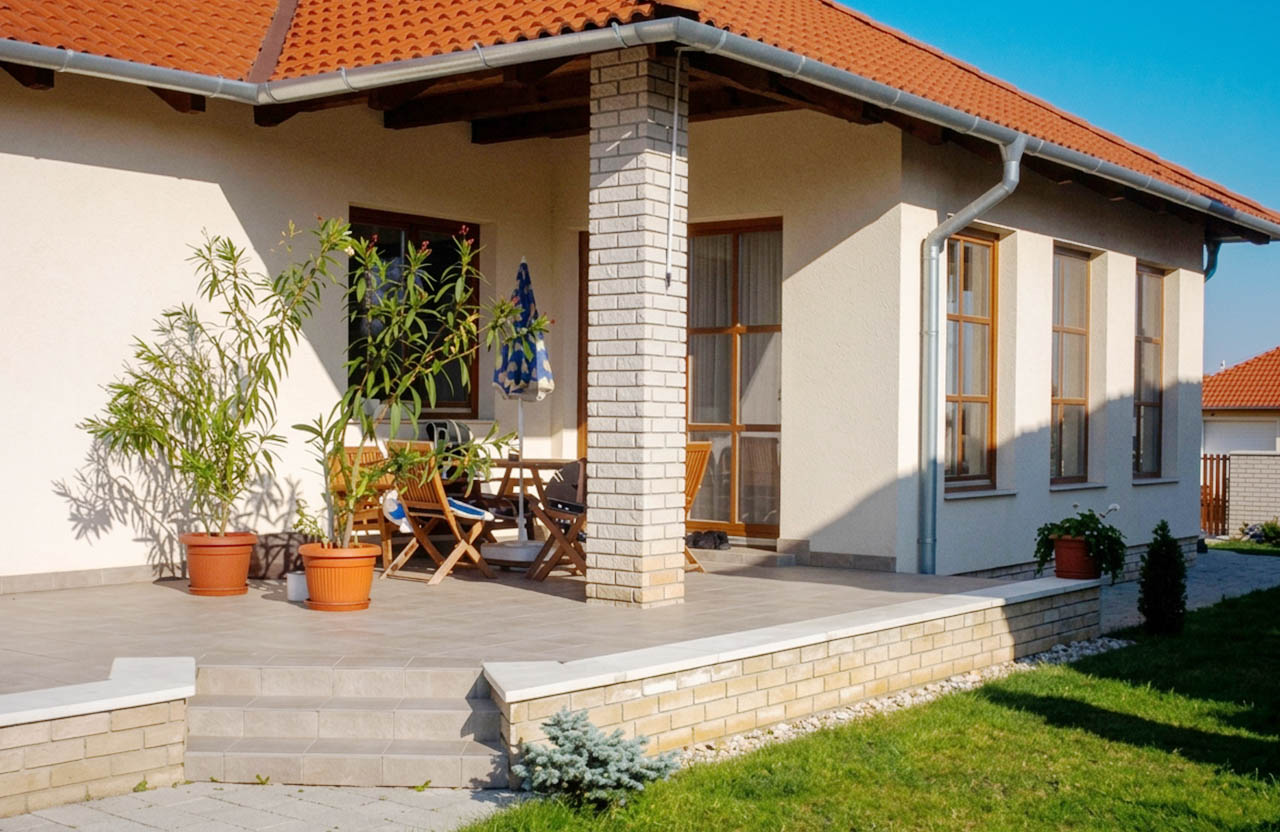 Projekt 2 – Családi ház fiatal házaspárnak