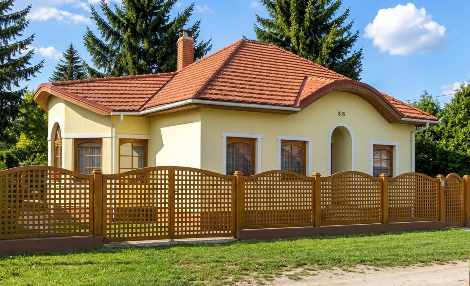 Projekt 3 – Kúria hangulatú családi ház
